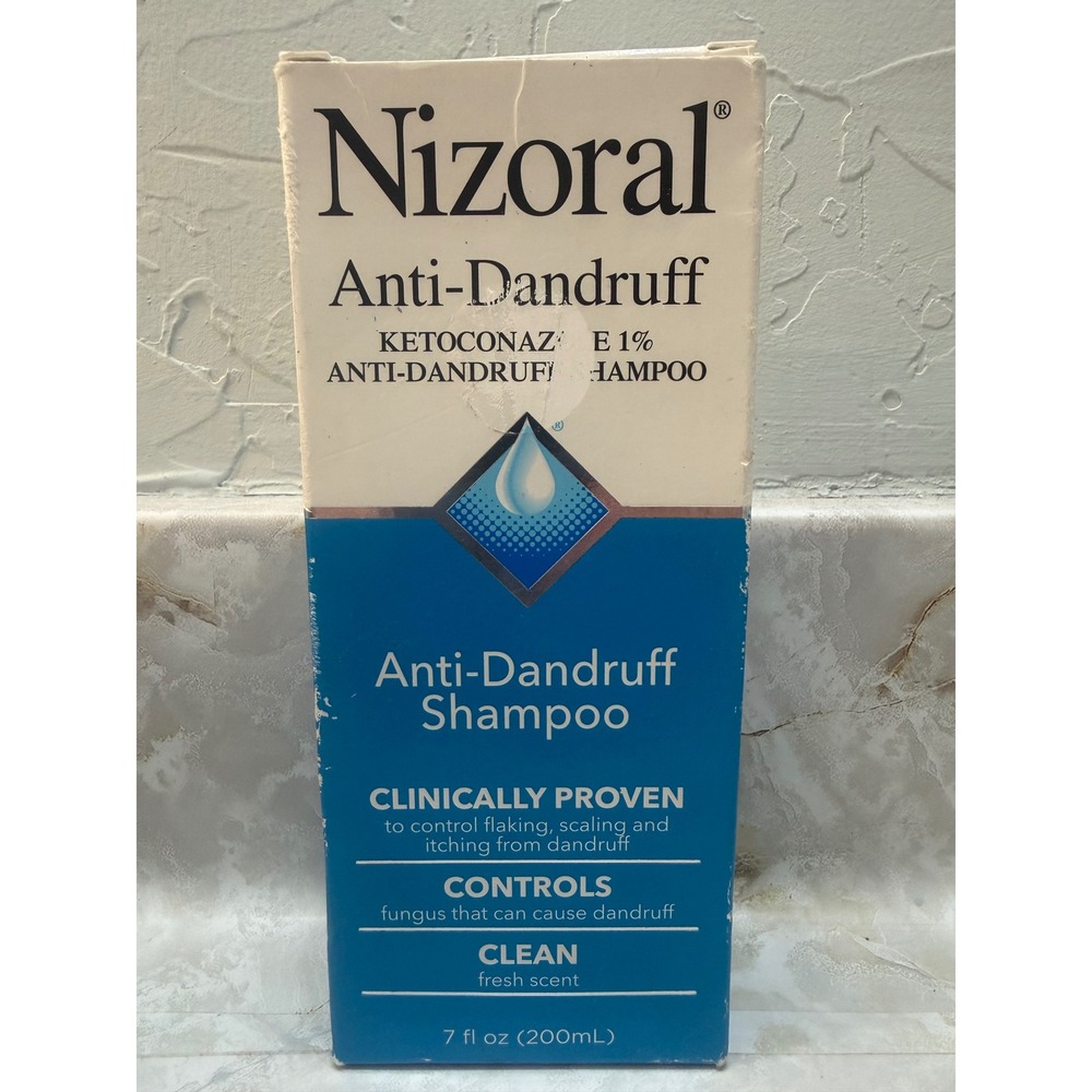 Nizoral Anti-Dandruff Shampoo Ketoconazole 1% Fresh Scent 7 fl oz Exp 08/2026